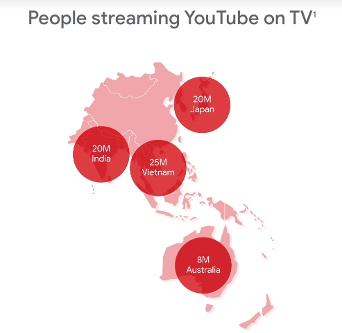 vietnamese top region in streaming youtube on tv picture 1