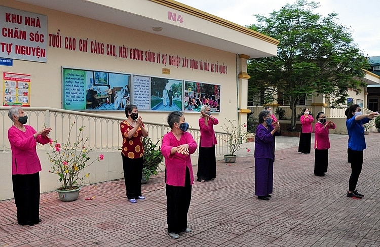 Tại một cơ sở trợ giúp xã hội. (Ảnh minh họa)