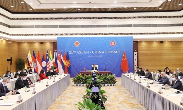 pm pham minh chinh attends 24th asean-china summit picture 1