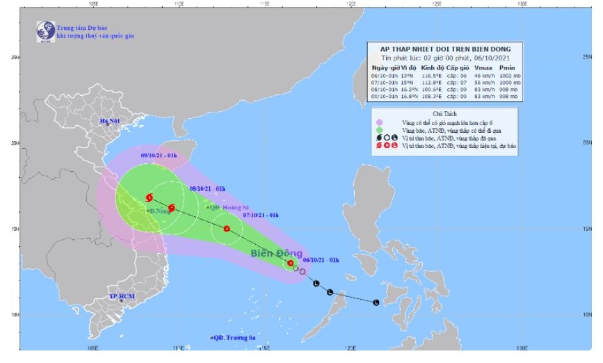 Ap thap nhiet doi giat cap 8, di chuyen huong tay tay bac hinh anh 1