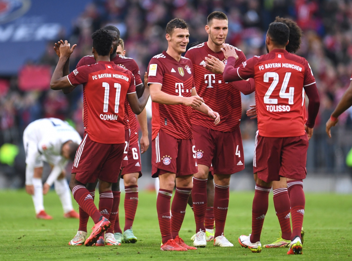 Không thi đấu quá hay trong cả trận, Bayern vẫn thắng dễ Hoffenheim 4-0. (Ảnh: Reuters). 