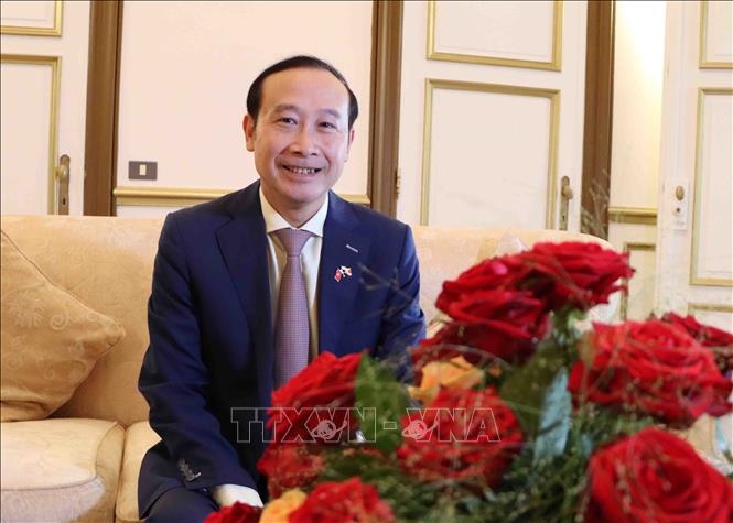 Vietnamese Ambassador to Belgium Nguyen Van Thao. (Photo: VNA)