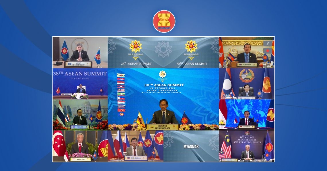 ASEAN leaders attend the 38th and 39th Summits virtually held by Brunei. (Photo: ASEAN Secretariat).