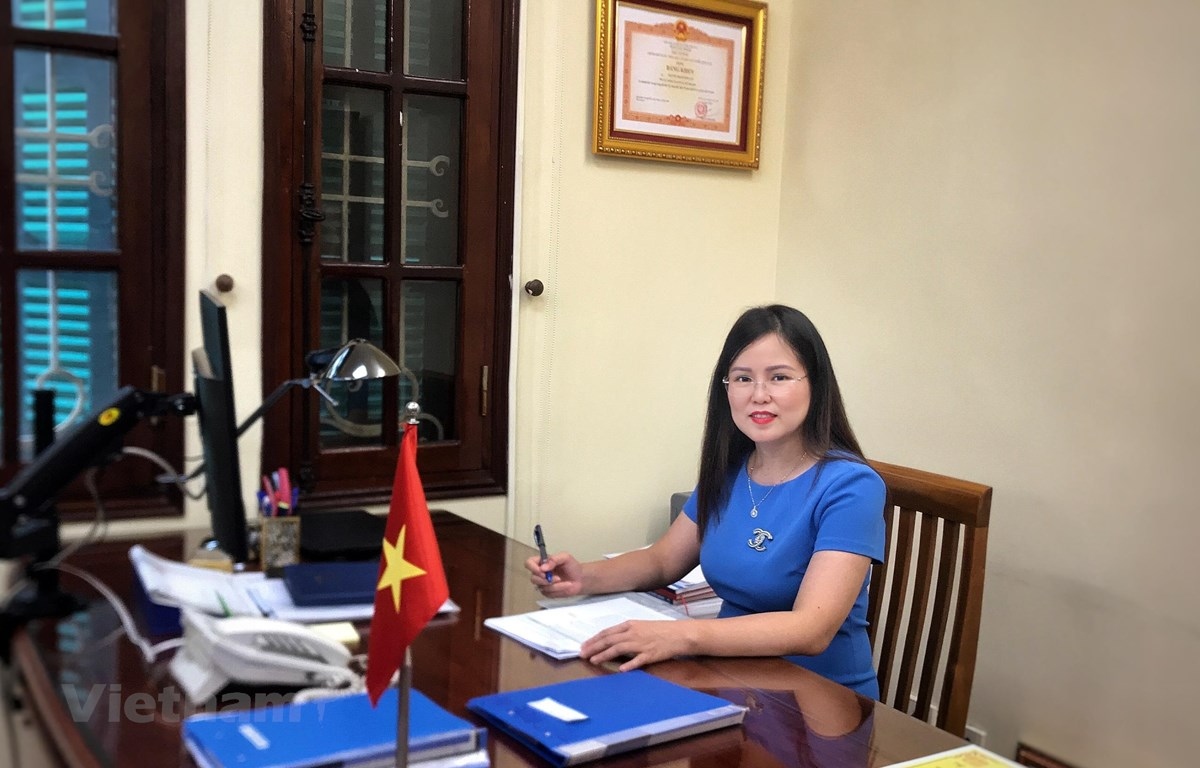 Bà Nguyễn Thị Hương Lan, Cục trưởng Cục Lãnh sự, Bộ Ngoại giao. (Ảnh: Vietnam+)