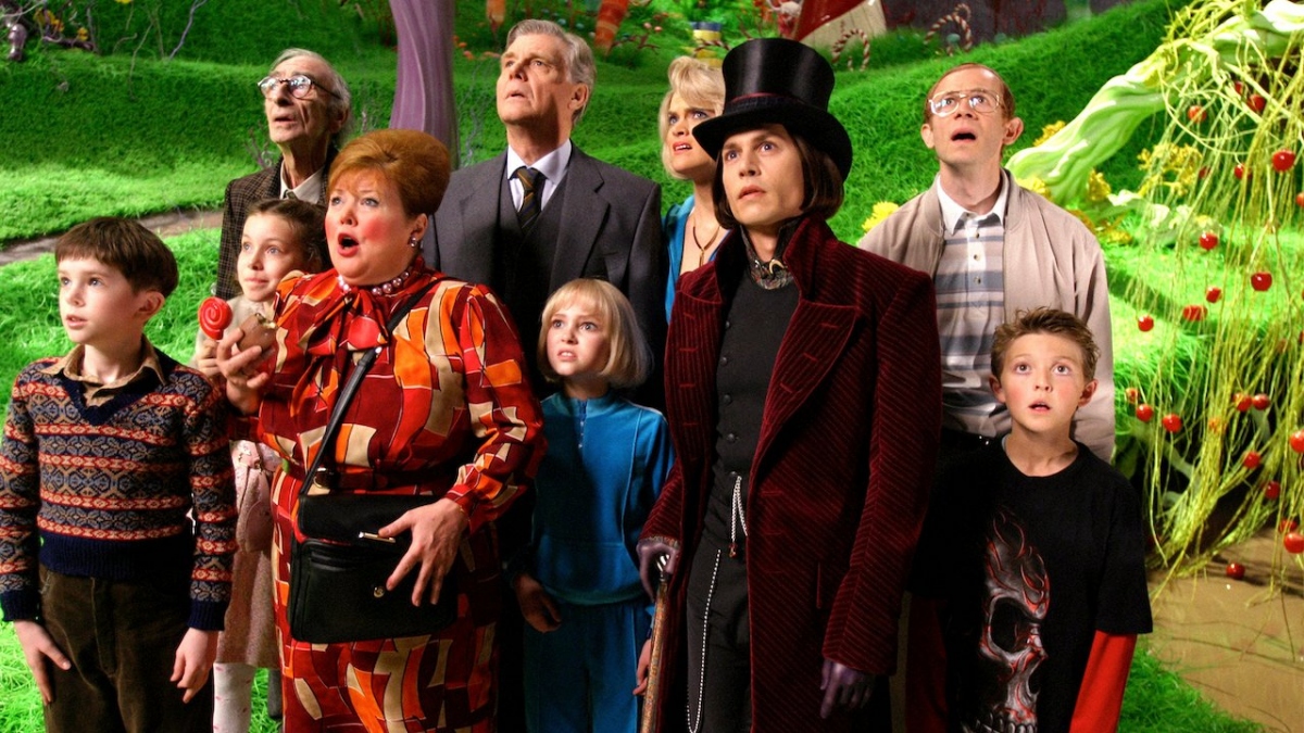  Johnny Depp đảm nhận vai Willy Wonka trong 