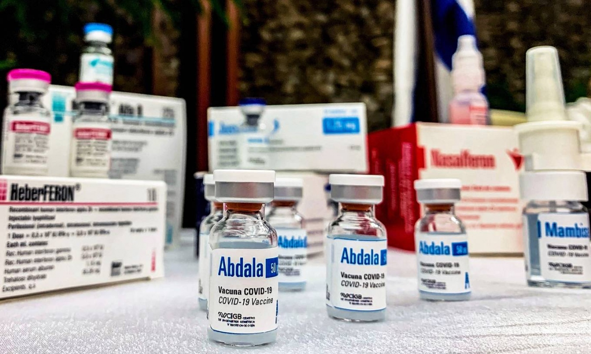 Vaccine Abdala. Ảnh: AFP