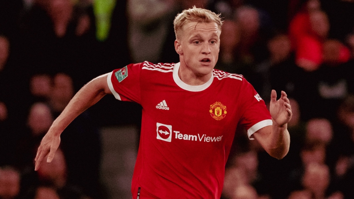 Donny van de Beek đang lên kế hoạch rời MU ở kỳ chuyển nhượng tháng 1/2022 (Ảnh: Getty).