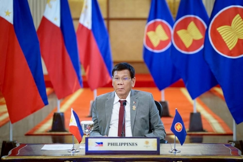 Tổng thống Philippines tham dự Hội nghị cấp cao ASEAN và các hội nghị liên quan theo hình thức trực tuyến. Nguồn: Cung điện Tổng thống