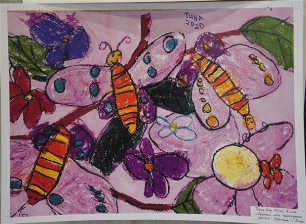 vietnamese sisters win grand prix at int l children s drawing contest picture 1 vietnamese sisters win grand prix at int l children s drawing contest picture 1