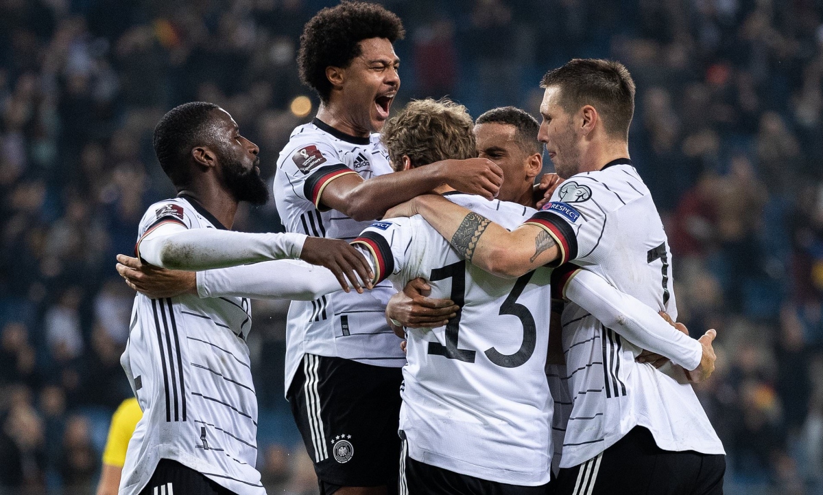 Đức sẽ trở thành đội đầu tiên giành vé dự World Cup 2022? (Ảnh: Getty)