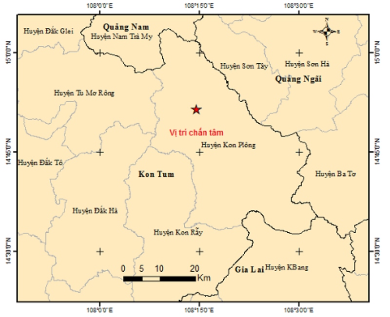 minor quake strikes central highlands region again picture 1