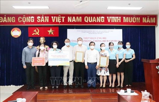 hcm city receives more aid for covid-19 fight picture 1