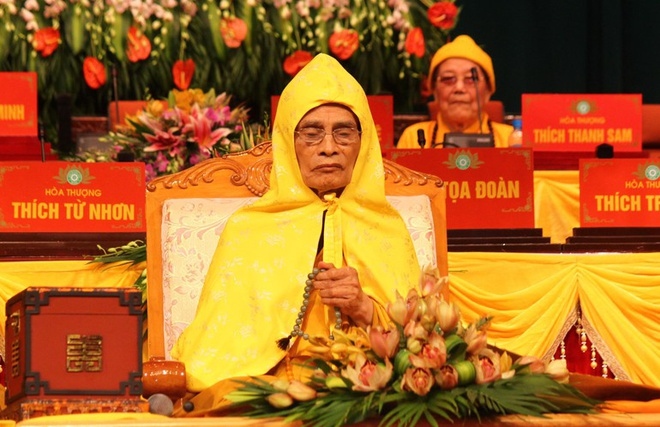 Đức Pháp chủ Giáo hội Phật giáo Việt Nam Thích Phổ Tuệ viên tịch ở tuổi 105.