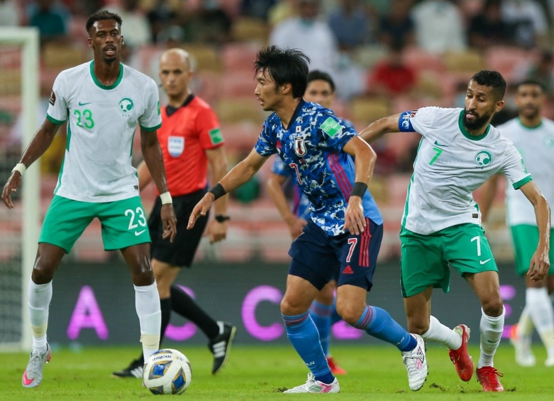 Nhật Bản nhận thất bại thứ 2 sau 3 trận đấu ở vòng loại cuối World Cup 2022 (Ảnh: AFC).