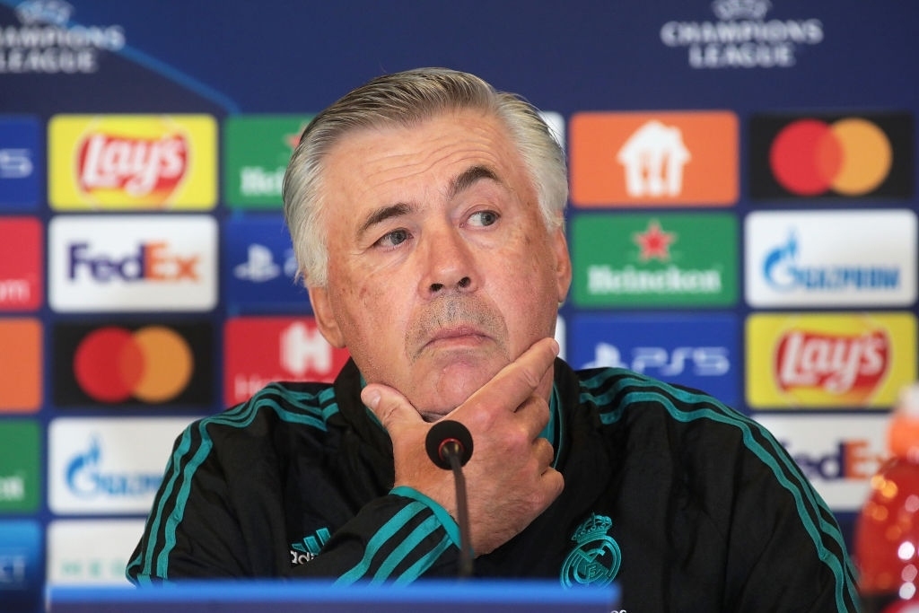 Real Madrid của HLV Ancelotti đang có phong độ không tốt (Ảnh: Getty).