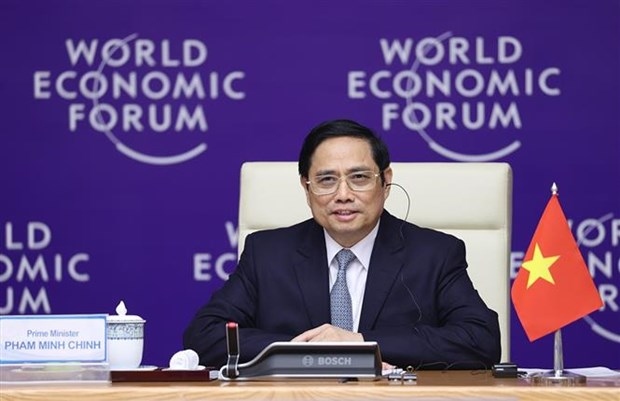 remarks by pm pham minh chinh at vietnam-wef country strategy dialogue 2021 picture 1