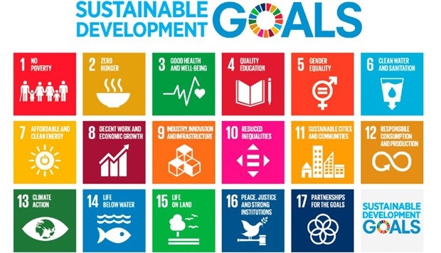 The 17 Sustainable Development Goals set by the UN. (Source: UN)