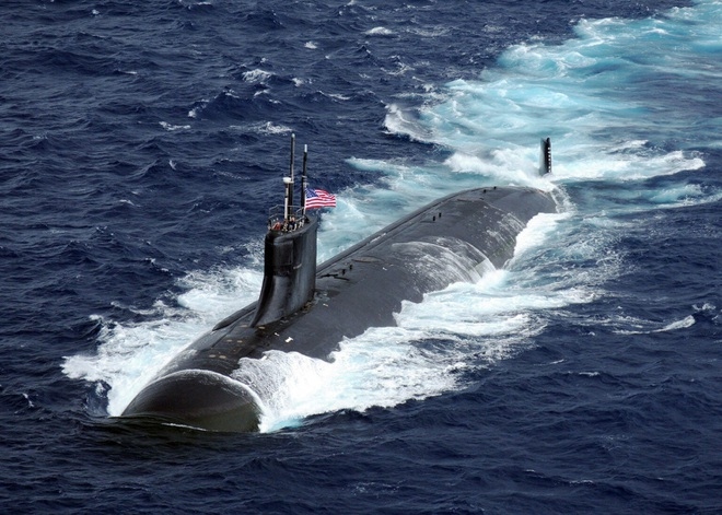 Tàu ngầm USS Connecticut. Ảnh: Hải quân Mỹ