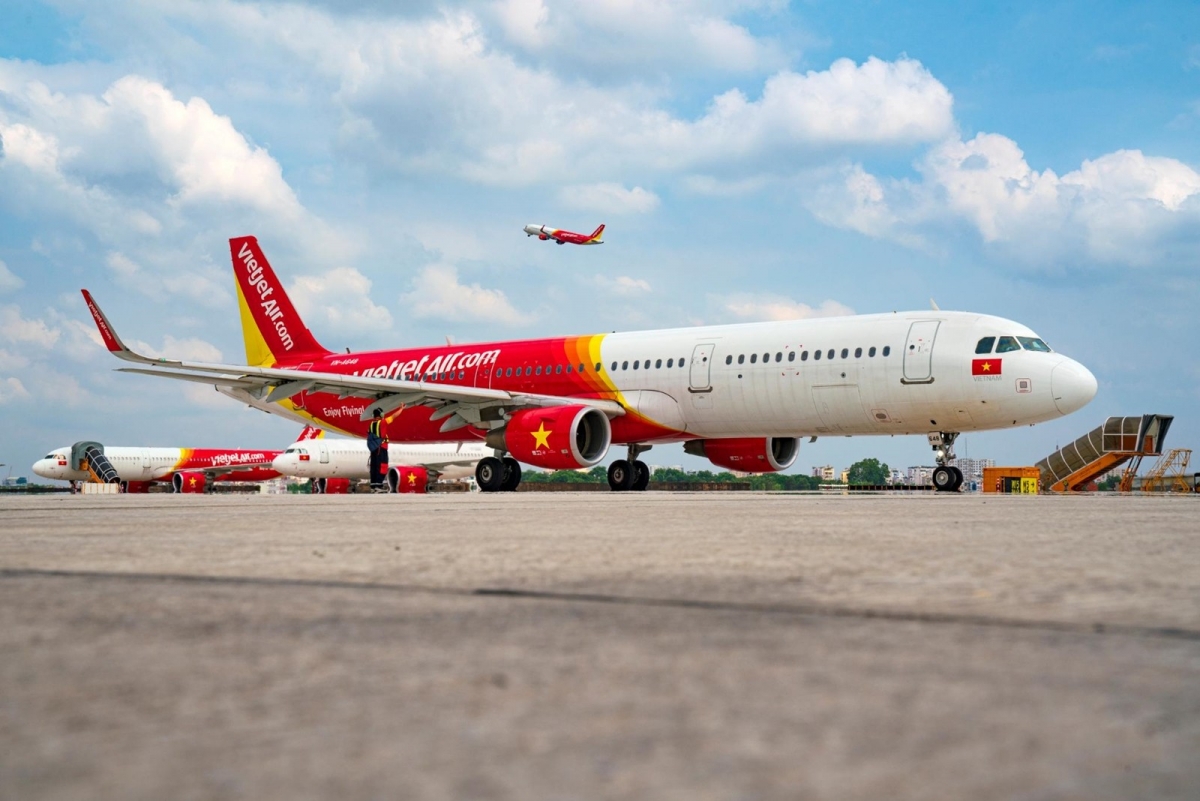 Vietjet mở lại 7 đường bay từ ngày 10/10