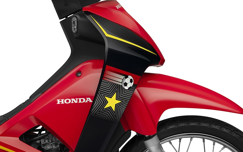 Honda Wave Alpha Ảnh chi tiết Honda Wave Alpha phiên bản lấy cảm hứng từ  tinh thần thể thao