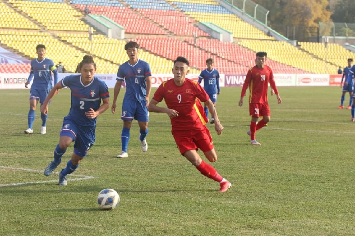 u23 asian cup qualifiers 2022 vietnam beat chinese taipei 1-0 picture 1