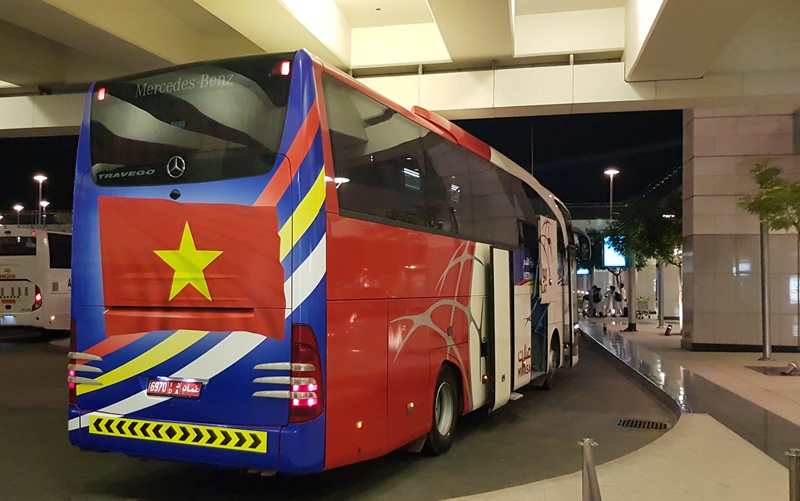 vietnamese players arrive in oman for 2022 fifa world cup qualifiers picture 5