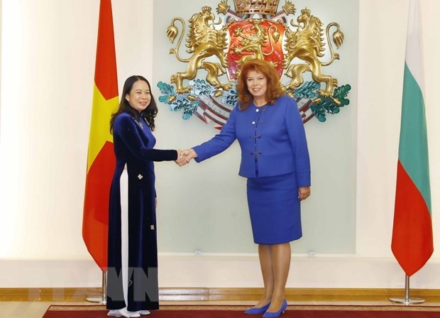 vice president vo thi anh xuan meets bulgarian leaders picture 1
