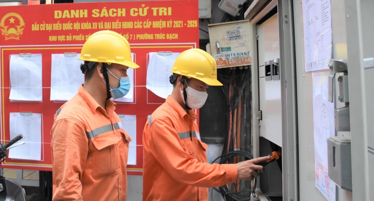 EVN đảm bảo cung cấp điện an toàn phục vụ bầu cử