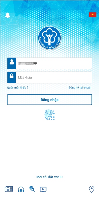 bhxh viet nam cap lai mat khau ung dung vssid mien phi qua email nguoi dung hinh anh 1