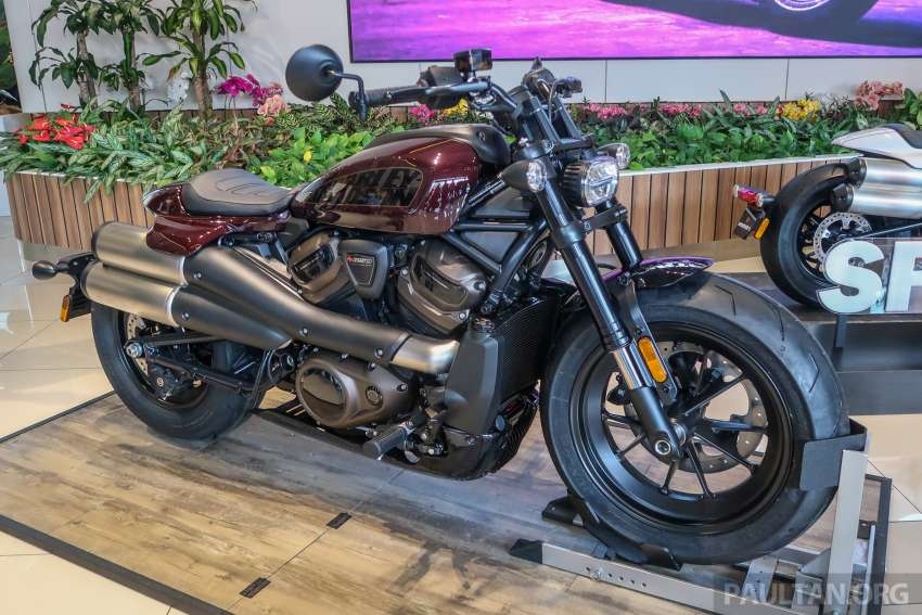 Mô tô 2021 HarleyDavidson Sportster S hiện nguyên hình nhìn cực khủng