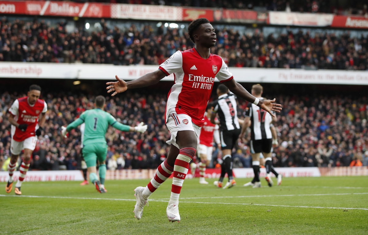 bukayo saka toa sang, arsenal ha dep newcastle hinh anh 20