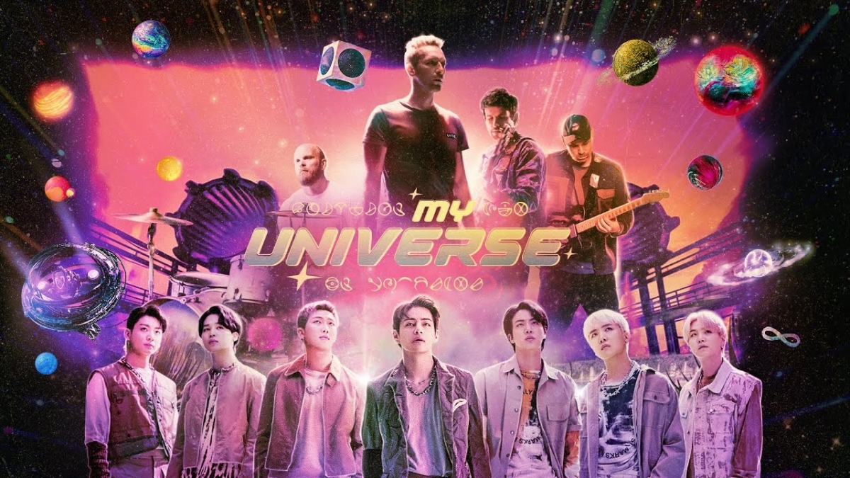 “My Universe” đánh dấu sự hợp tác giữa BTS và ban nhạc rock người Anh Coldplay.