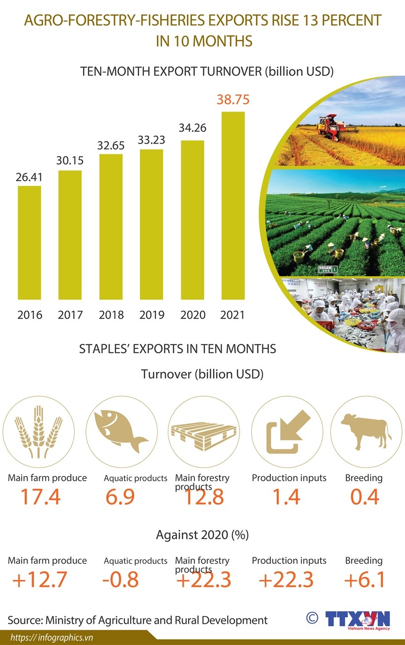 agro-forestry-fisheries exports up over 13 in 10 months picture 1