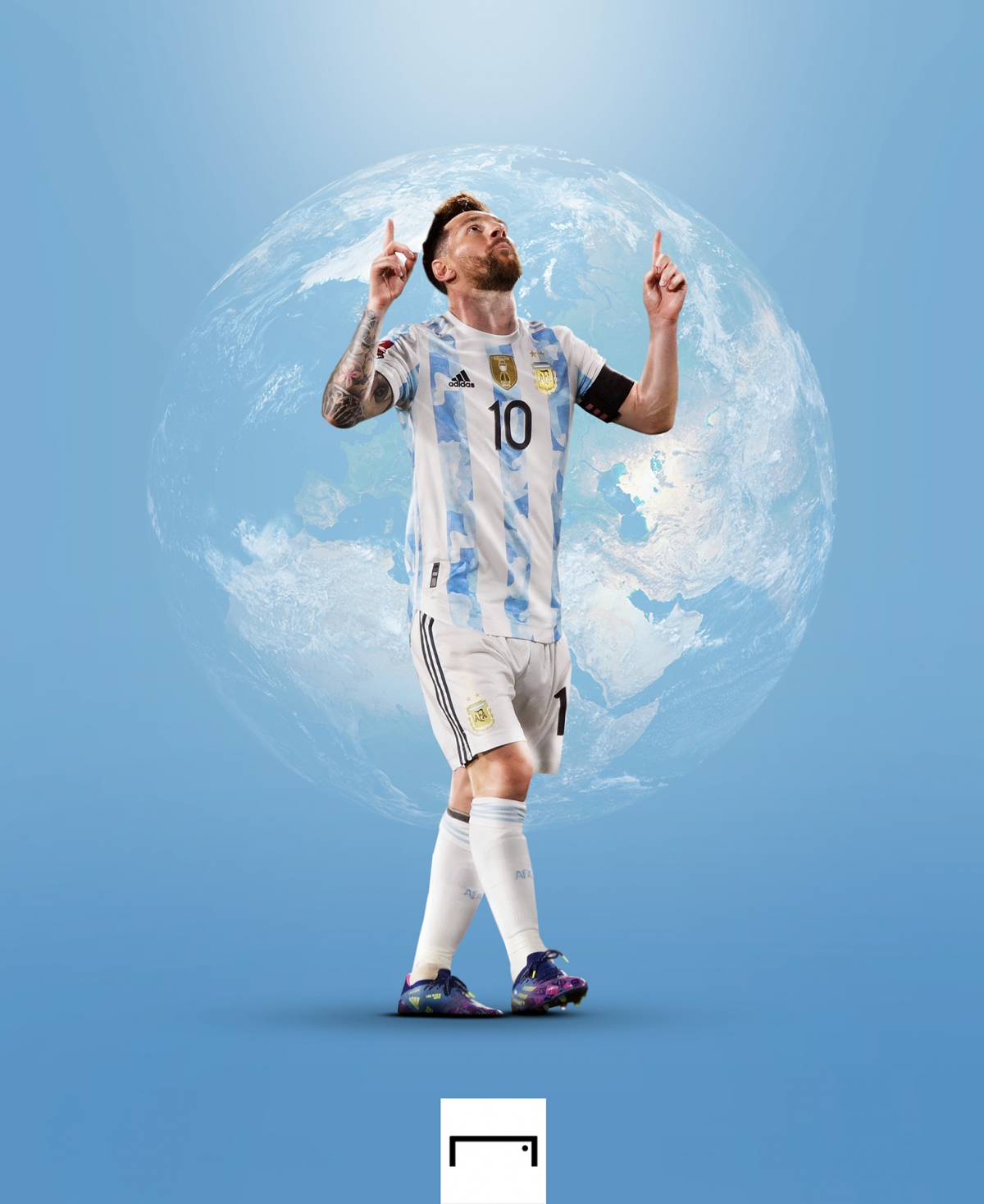 Messi Argentina FIFA World Cup 2018 4K Ultra HD Mobile Wallpaper