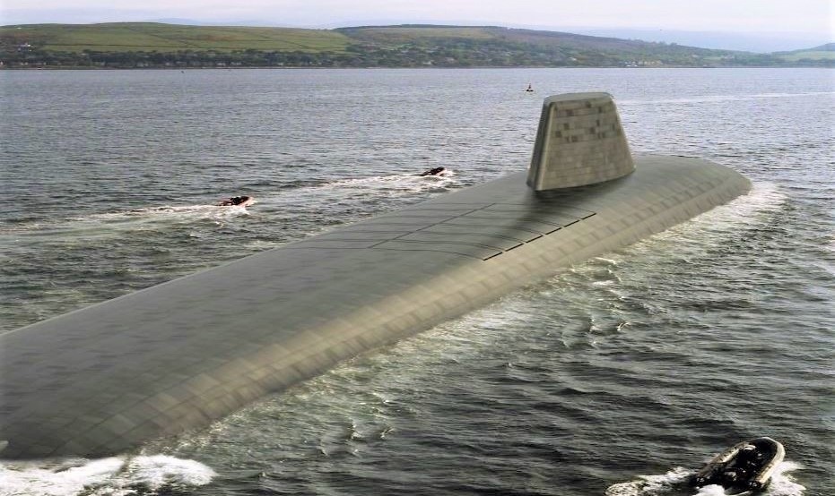 Ảnh minh họa tàu ngầm lớp Dreadnought (Anh). Nguồn: wikipedia.org