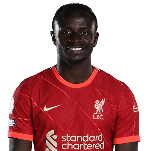 4. Sadio Mané (Liverpool) 6 bàn thắng.