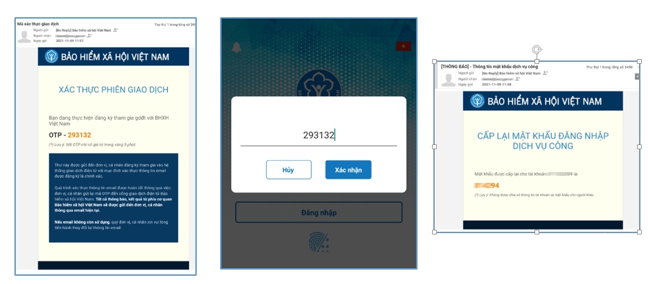 bhxh viet nam cap lai mat khau ung dung vssid mien phi qua email nguoi dung hinh anh 3