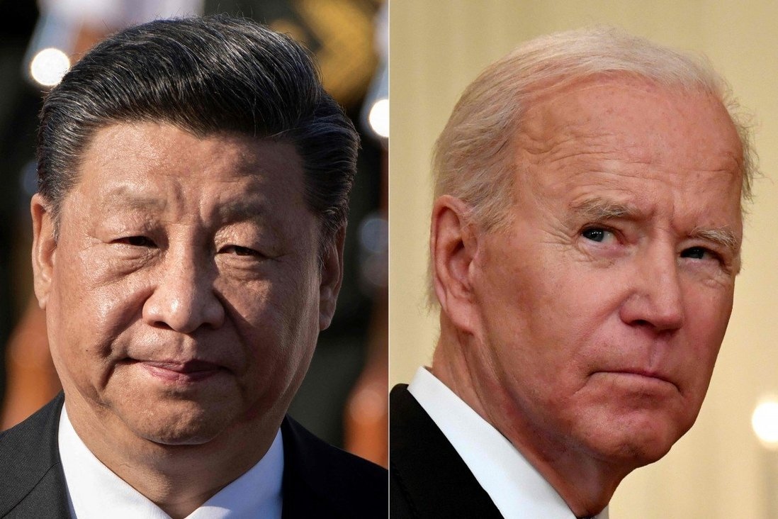 Chủ tịch Trung Quốc Tập Cận Bình (trái) và Tổng thống Mỹ Joe Biden. Ảnh: AFP