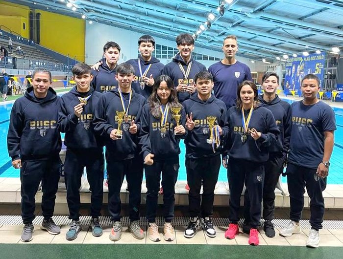 vn swimmers win gold medals in friendly hungary tournament picture 1