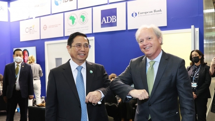 PM meets with World Bank leader in Glasgow