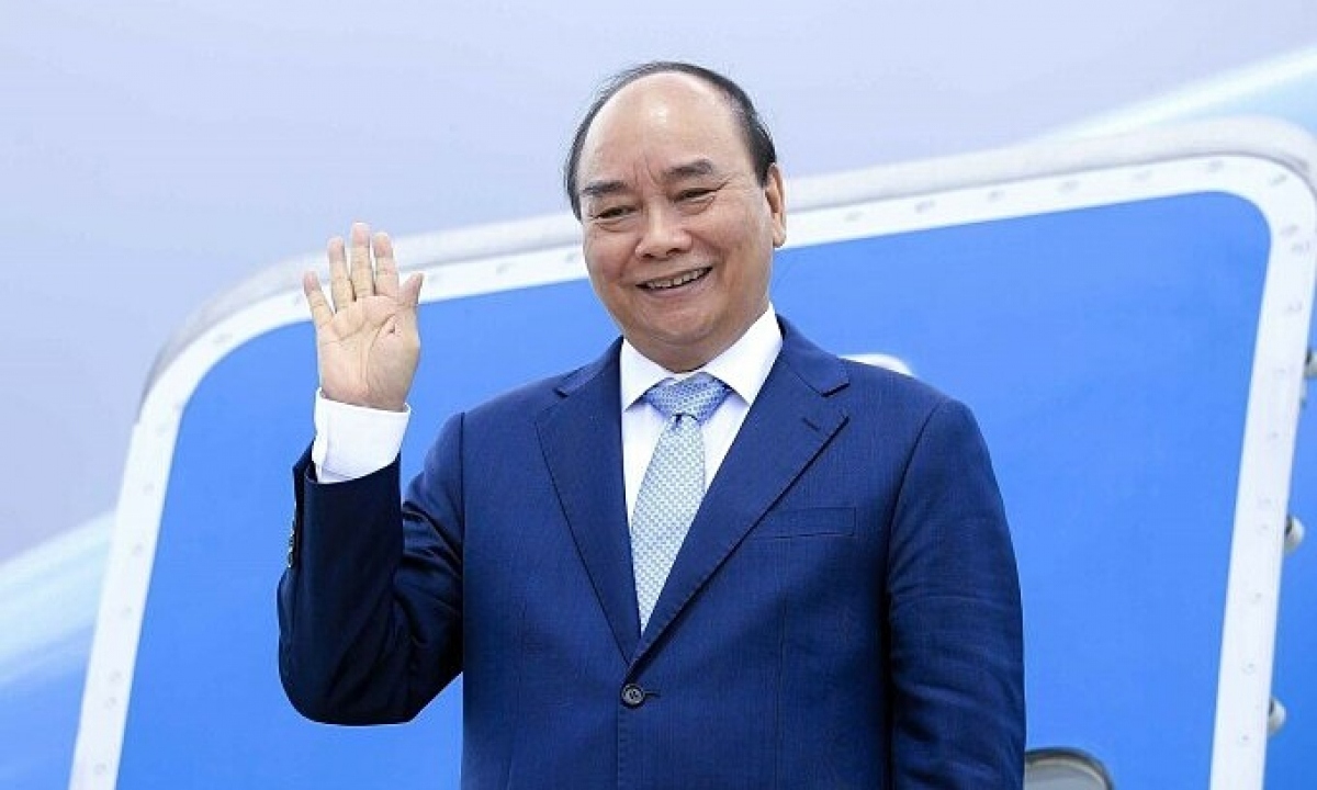Vietnamese President Nguyen Xuan Phuc 