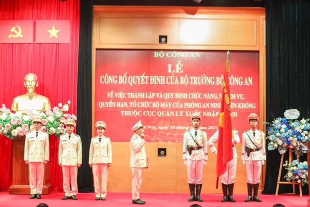 bo cong an chinh thuc thanh lap luc luong an ninh tren khong hinh anh 2