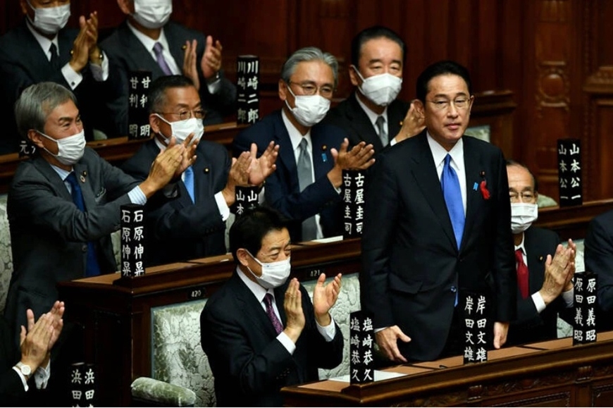 Tân Thủ tướng Nhật Bản Kishida Fumio. Ảnh: AFP
