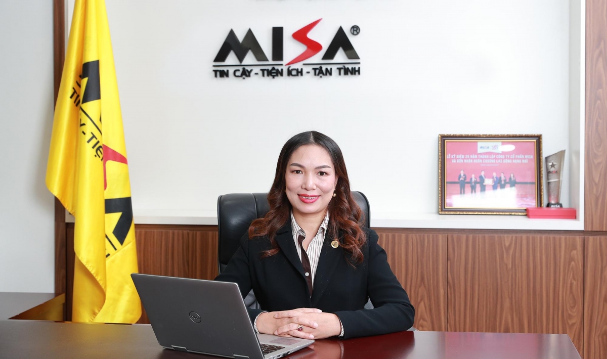 Bà Đinh Thị Thuý, Tổng Giám đốc Công ty Cổ phần MISA