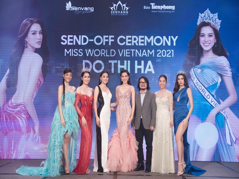 send-off ceremony for miss world vietnam 2021 do thi ha picture 12