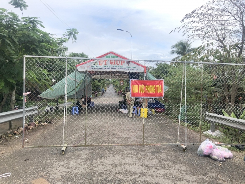 Cách ly y tế một thị trấn ở Đồng Tháp