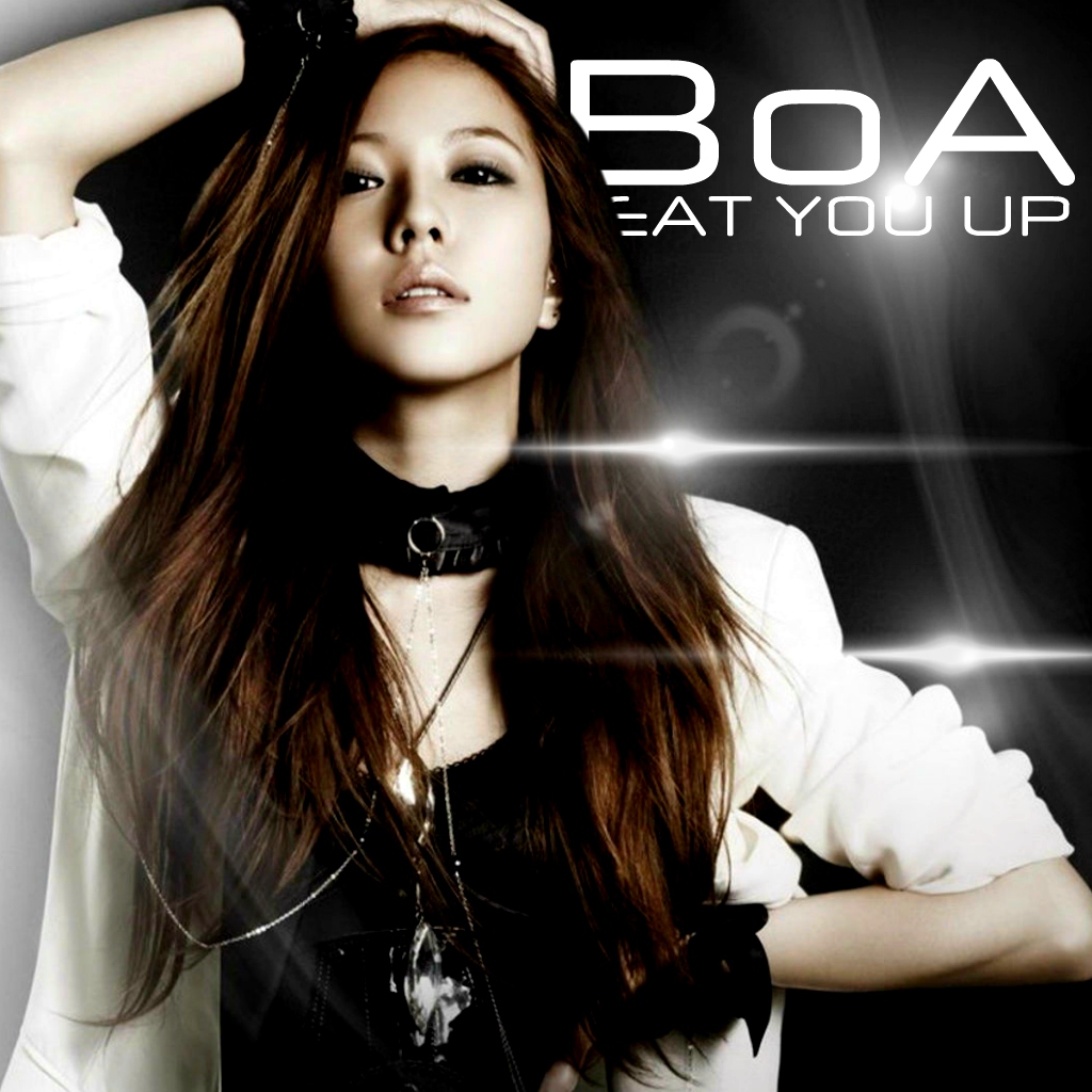 “Eat you up” (2008) là một trong những ca khúc tiếng Anh của ca sĩ BoA nhắm đến thị trường âm nhạc Mỹ.