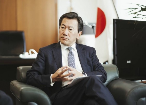 Đại sứ Nhật Bản tại Australia Shingo Yamagami. Ảnh: Dion Georgopoulos.