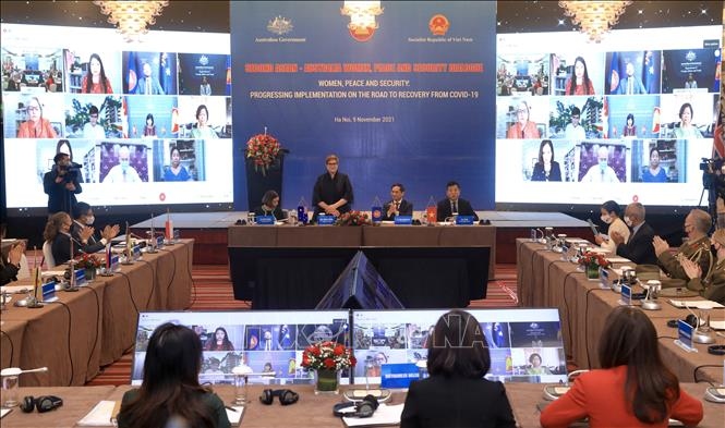 asean - australia tang cuong hop tac ve phu nu, hoa binh va an ninh hinh anh 2