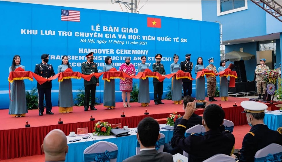 dedication of vietnam department of peacekeeping operations lodging facility picture 1